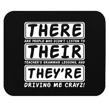 Discover Typography Mouse Pads design. Funny Mouse Pads.