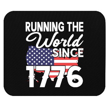 Discover Running The World Since 1776 Mouse Pads