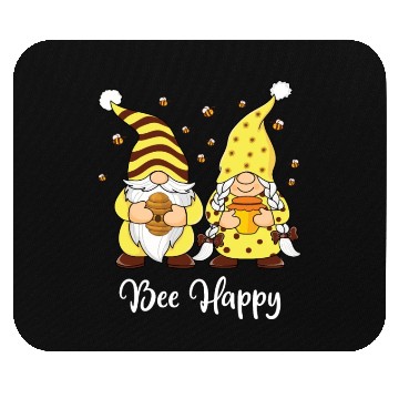 Discover Bee Happy Spring Imker Gnome Garden Mouse Pads