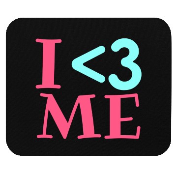 Discover I Love Me, Heart, Positive, Cool, Stylish,Teens Mouse Pads