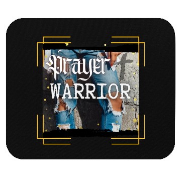 Discover Prayer Warrior - Ripped Jeans Mouse Pads