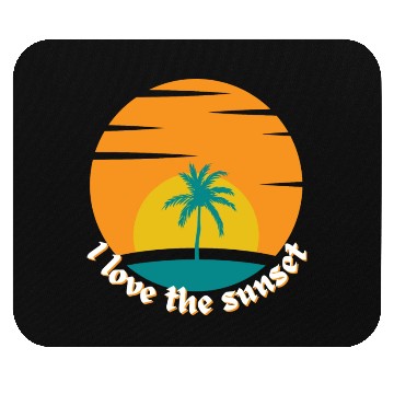 Discover sunset nature Mouse Pads