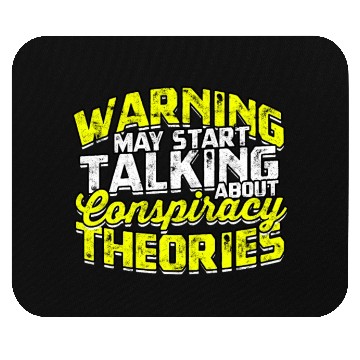 Discover Conspiracy Theorist Theory Science Fiction Mouse Pads