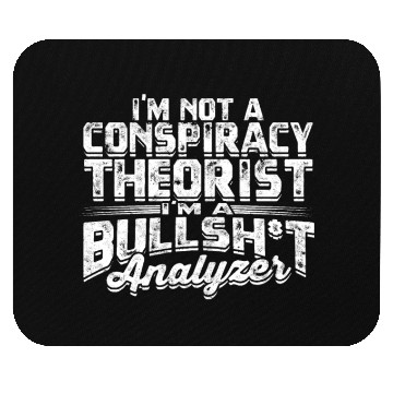 Discover Conspiracy Theorist Theory Science Fiction Mouse Pads