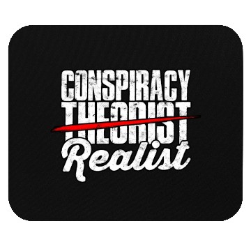 Discover Conspiracy Theorist Theory Science Fiction Mouse Pads