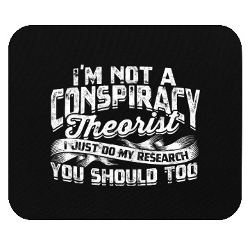 Discover Conspiracy Theorist Theory Science Fiction Mouse Pads
