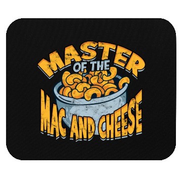 Discover Mac N' Cheese Taster Pasta Food Macaroni Mouse Pads