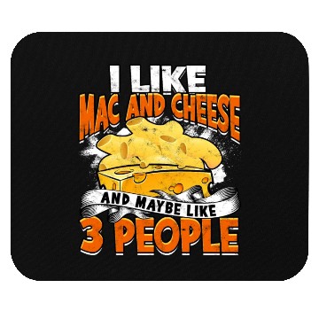 Discover Mac N' Cheese Taster Pasta Food Macaroni Mouse Pads