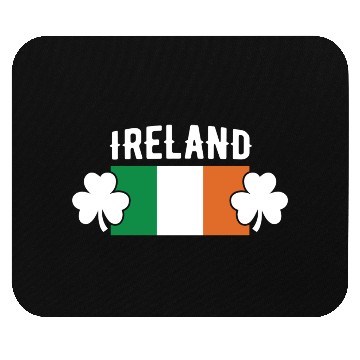 Discover Ireland Flag Mouse Pads
