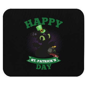 Discover Happy St Patricks Day Toothless Mouse Pads