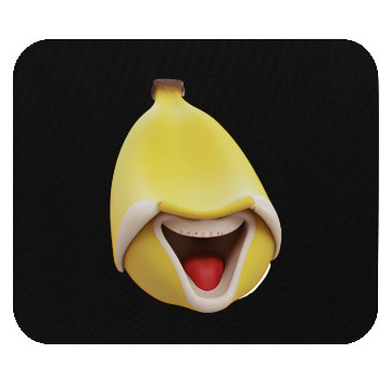 Discover Funny banana laughs Mouse Pads