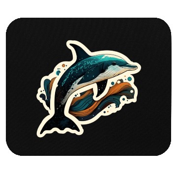 Discover Dolphin Mouse Pads