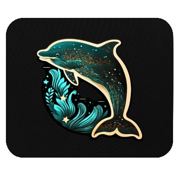 Discover Dolphin Mouse Pads