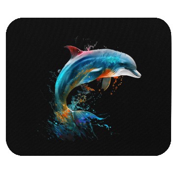 Discover Dolphin Mouse Pads