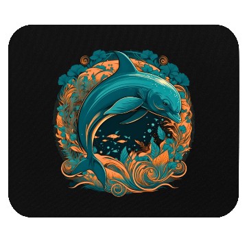 Discover Dolphin Mouse Pads
