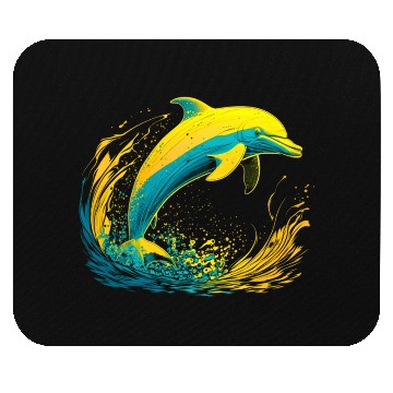 Discover Dolphin Mouse Pads