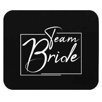 Discover Team Bride bachelorette party Mouse Pads