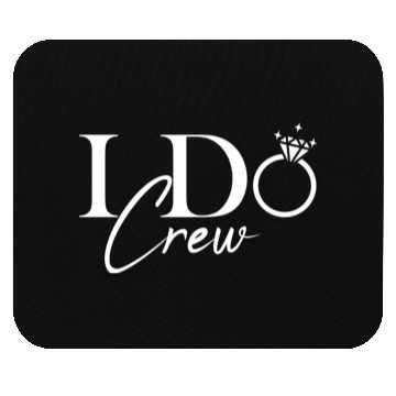 Discover I Do Crew Bride bachelorette party Mouse Pads