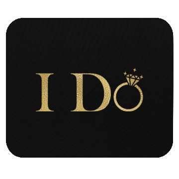 Discover I Do Bride bachelorette party Mouse Pads
