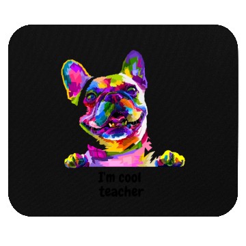 Discover art teacher Mouse Pads