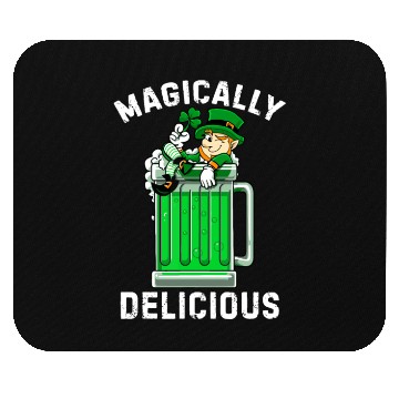 Discover Magically Delicious idea St Patricks Day Drinking Mouse Pads
