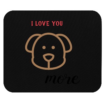 Discover Cool dog sticker Mouse Pads