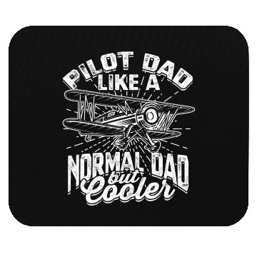 Discover Husband Dad Pilot Legend Plane Aviation Pilot Dad Mouse Pads