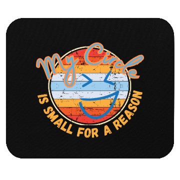 Discover My Circle Is Small For A Reason Mouse Pads