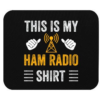 Discover This Is My Ham Radio Mouse Pads