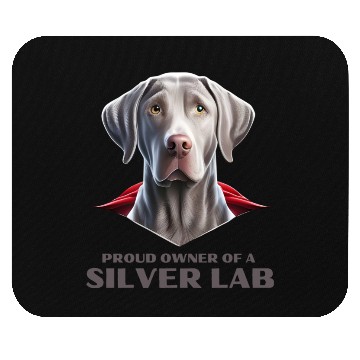 Discover Silver labrador | Proud owner of a Silver lab Mouse Pads