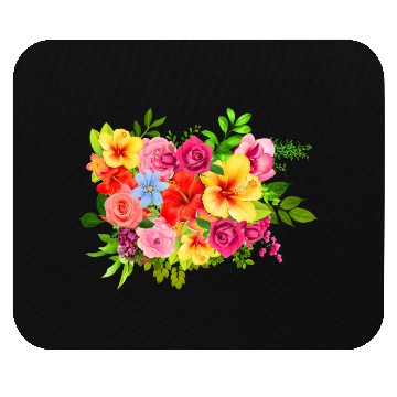 Discover summer flowers Mouse Pads