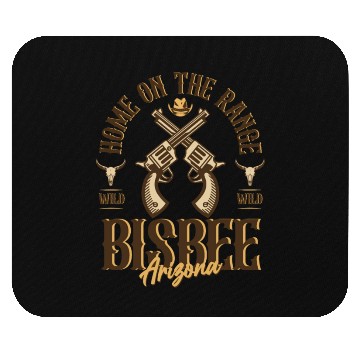 Discover Bisbee Arizonna wild west town Mouse Pads
