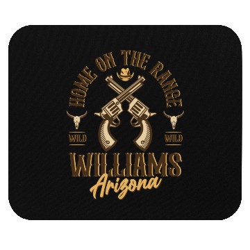 Discover Williams Arizonna wild west town Mouse Pads