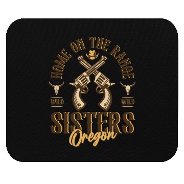 Discover Sisters Oregon wild west town Mouse Pads