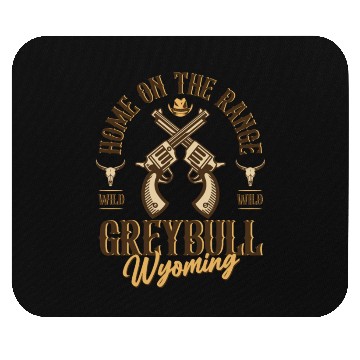 Discover Greybull Wyoming wild west town Mouse Pads