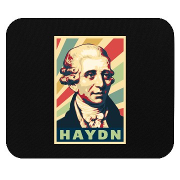 Discover Joseph Haydn Vintage Colors Mouse Pads