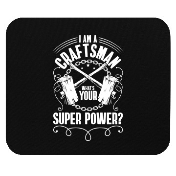 Discover Craftsman Mechanic Master Builder Mouse Pads