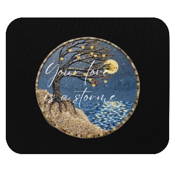 Discover Storm love Mouse Pads