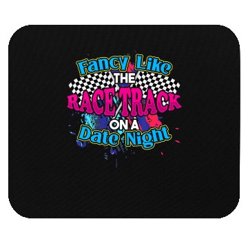 Discover Fancy Like The Race Track On A Date Night Vintage Mouse Pads
