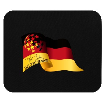 Discover I love Germany Mouse Pads