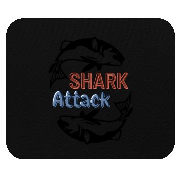 Discover Twin shark Mouse Pads