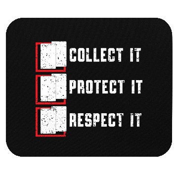 Discover Collect It - Protect It - Respect It TCG Mouse Pads