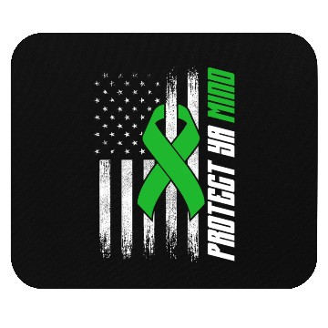 Discover Protect Ya Mind Mental Health Awareness Depression Mouse Pads