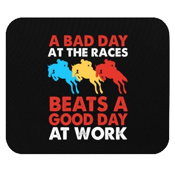 Discover Funny Equestrian Horse Riding Show Jumping Mouse Pads