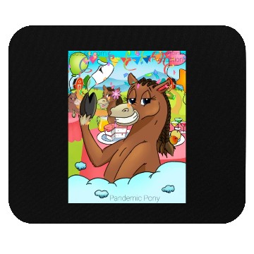 Discover Pandemic Pony Mouse Pads