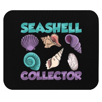 Discover Seashell Collector Beach Collect Seashells Mouse Pads