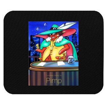 Discover Cornbread Shrimp Da' Pimp Mouse Pads