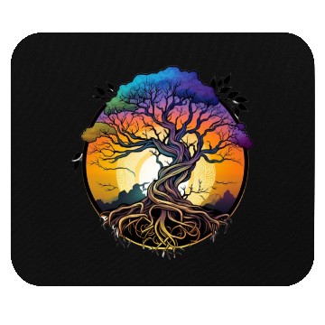 Discover beautiful fantasy tree Mouse Pads