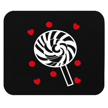 Discover cute candy sweet lollipop lover Mouse Pads