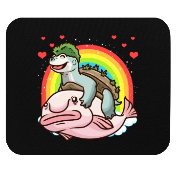 Discover Mary River Turtle And Blobfish Mouse Pads